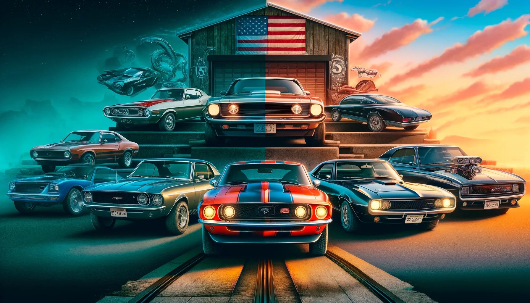 The Evolution of American Muscle Cars